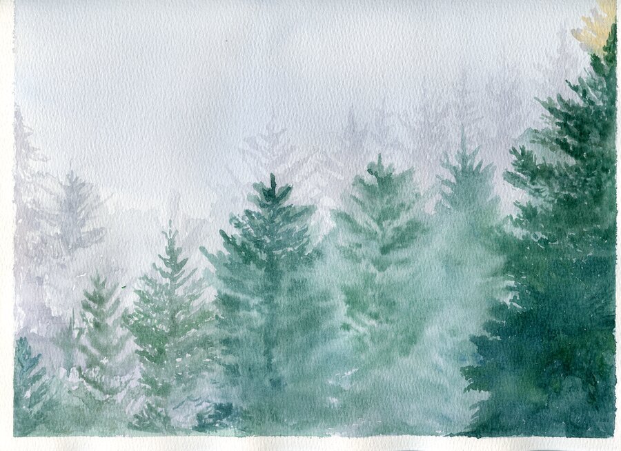 Green Mountain Scape